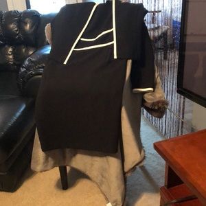 A very sleek two piece dress